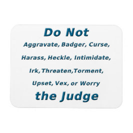 Íman Não Irk o Juiz