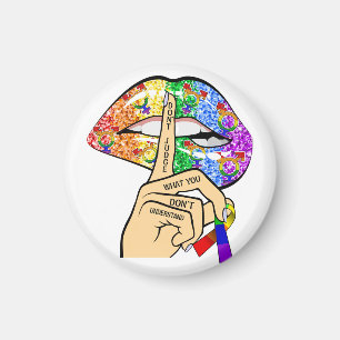 Íman Não julgue o que você não entende o orgulho LGBTQI
