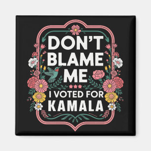 Íman Não Me Culpe, Votei A Favor De Kamala, Votei A Fav