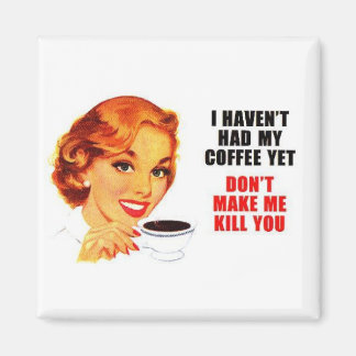 Íman Não me faça Matar de seu ímã quadrado.