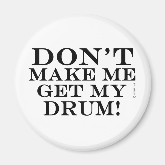 Íman Não Me Faça Pegar Meu Tambor (Frente)