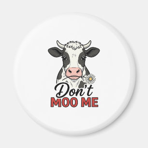 Íman Não me Muge Engraçado Vaca Gravura Vintage