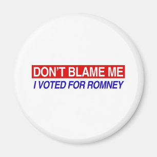 Íman Não me responsabilize que eu votei para Romney