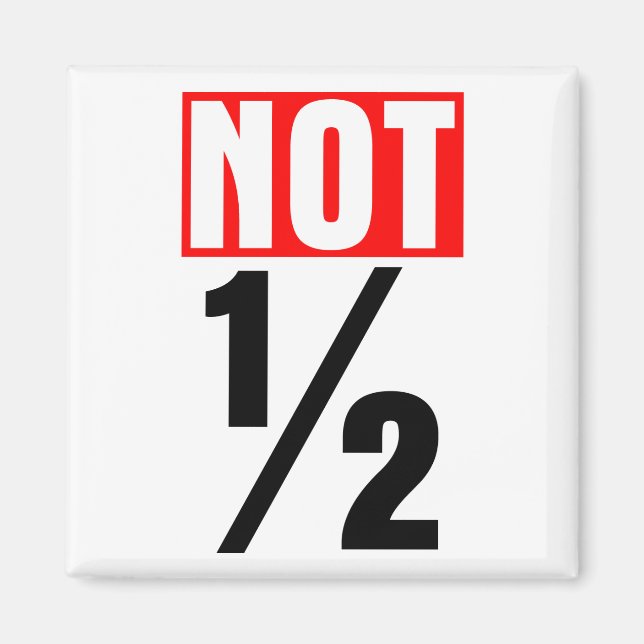 Íman Não Metade (Frente)