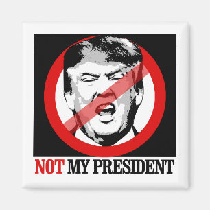 Íman Não meu presidente - Anti-Trunfo