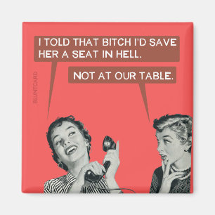 Íman Não na nossa mesa.