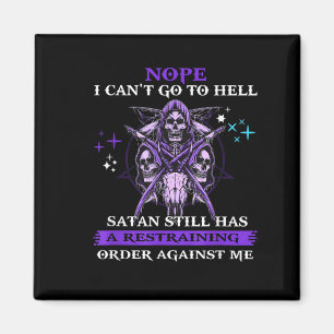 Íman Não, não posso ir para o inferno, Satanás ainda te