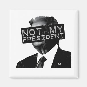 Íman Não o meu Presidente Anti-Trump Inaguração Liberal