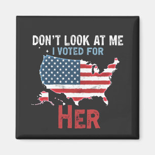 Íman Não olhe para mim, eu votei em Her Kamala Hariis