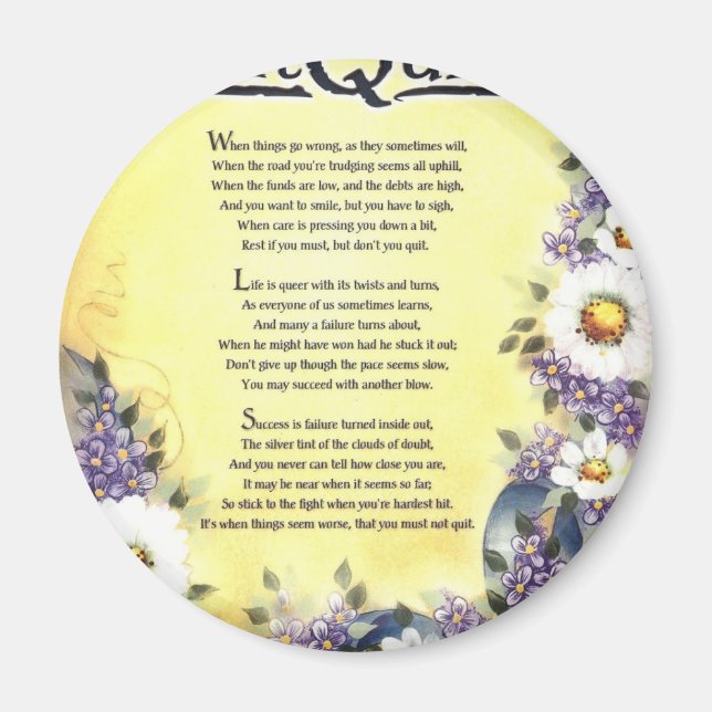 Íman Não parar=Palavras Inspiradoras de Sabedoria (Frente)