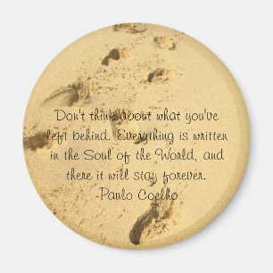 Íman Não pense no que você deixou atrás do ímã