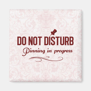 Íman Não perturbe. Fixar em andamento