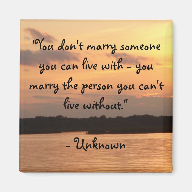 Íman "..não pode viver sem o Magnet (Frente)