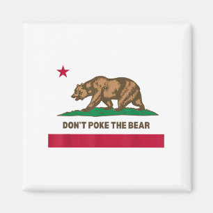 Íman Não Põe o Urso na República da Califórnia Design _