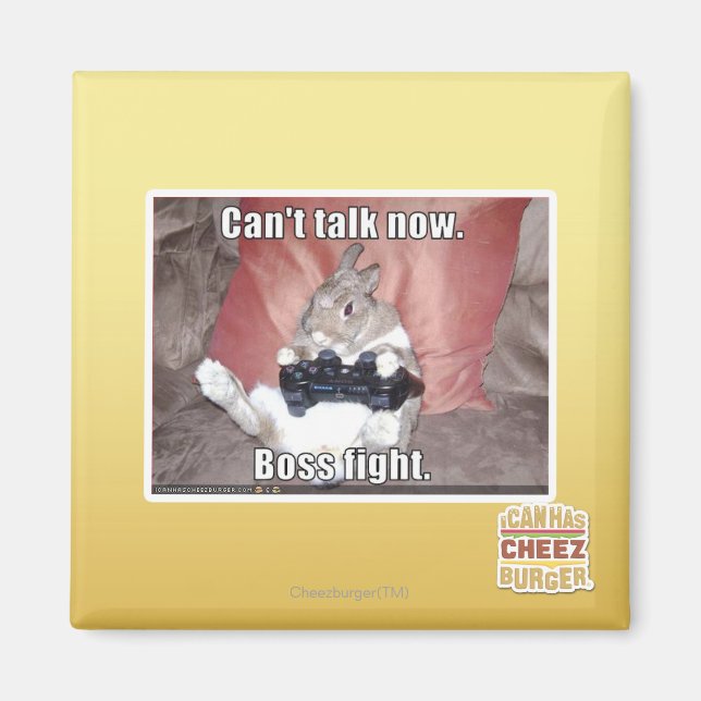 Íman Não posso falar agora, chefe. (Frente)