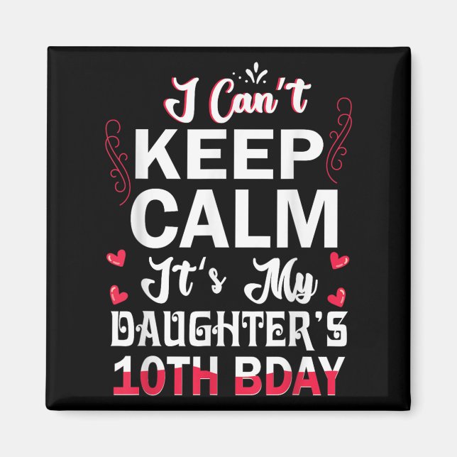 Íman Não posso ficar calmo É o décimo aniversário da mi (Frente)