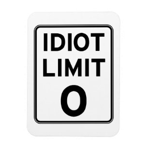 Íman Não posso lidar com mais idiotas