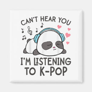 Íman Não posso ouvi-lo, estou ouvindo as mulheres do K-