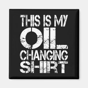 Íman Não posso ter planos na garagem, mudança de óleo C