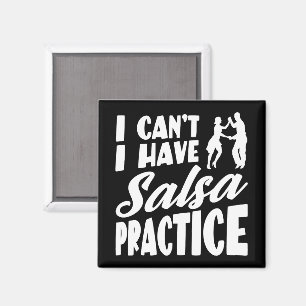 Íman Não posso ter Salsa praticando dança latina Salsa