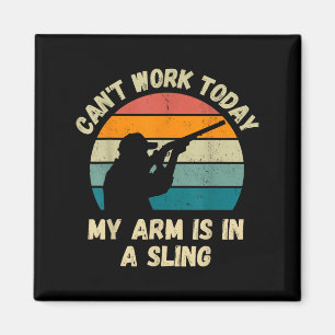 Íman Não posso trabalhar hoje meu braço está em uma lin