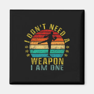 Íman Não Preciso De Uma Arma Eu Sou Uma Engraçada Retro