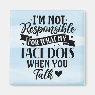 Íman Não Responsável Ofensivo Sarcástico Engraçado