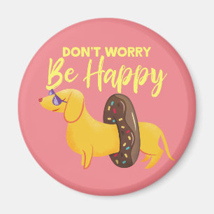 Íman Não se preocupe com a ilustração feliz da cita