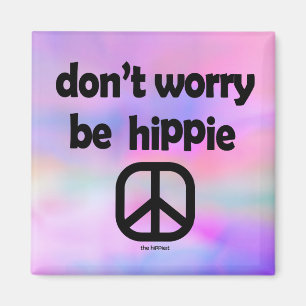 Íman Não se preocupe com Hippie