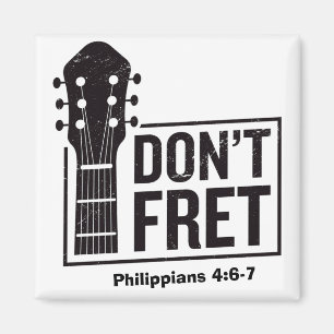 Íman Não se preocupe (Philippians 4:6-7) Violão