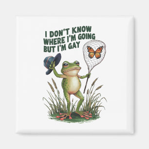 Íman Não Sei Para Onde Estou Indo Mas Sou Sapo Gay