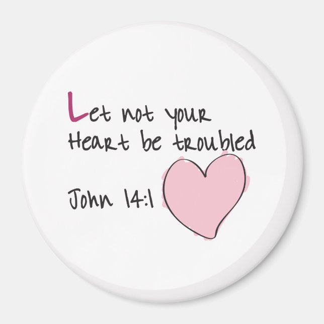 Íman Não sejas o teu coração perturbado (Frente)