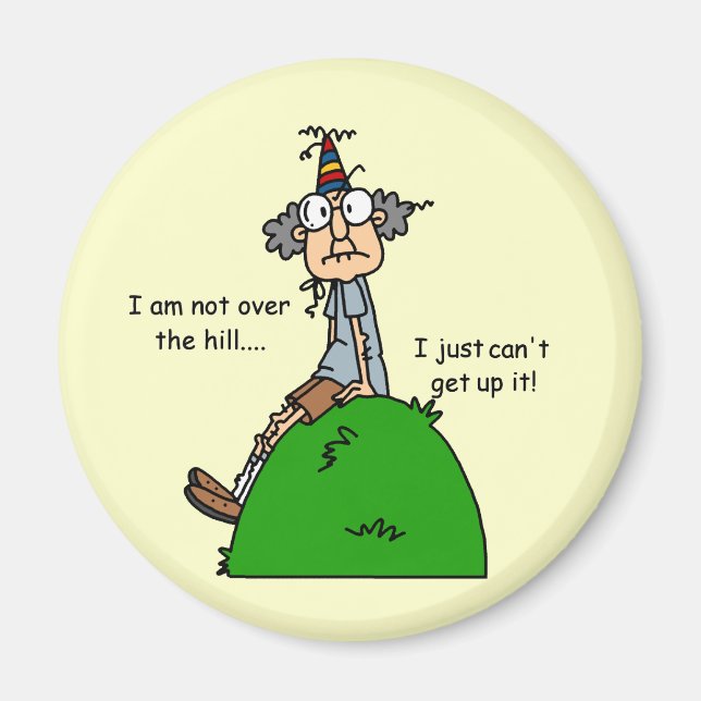 Íman Não sobre o humor do monte (Frente)