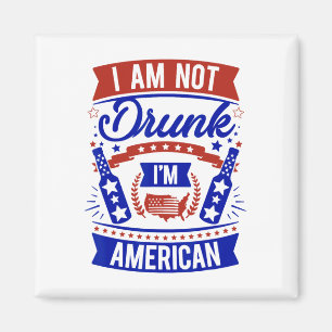 Íman Não sou Bebado de ser americano 4 de julho