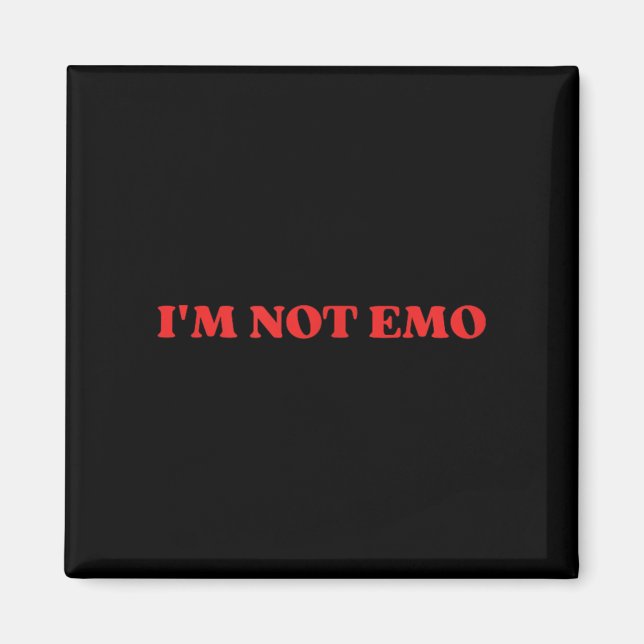 Íman Não Sou Emo - Memória Engraçada (Frente)