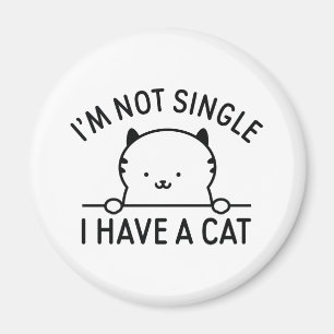 Íman Não sou Solteiro de ter um gato