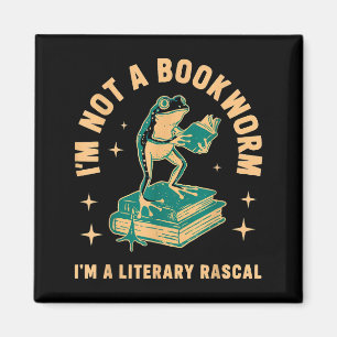 Íman Não sou um rato de biblioteca, sou um sapo malandr