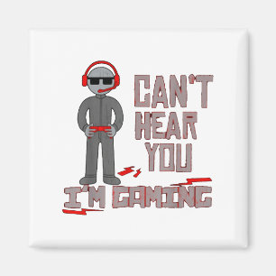 Íman Não te consigo ouvir que estou a jogar