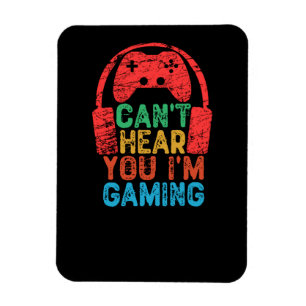 Íman Não te consigo ouvir que estou a jogar