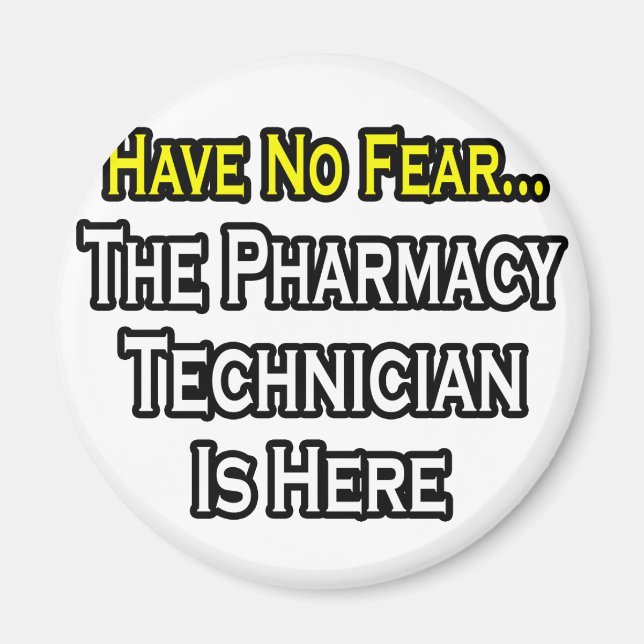 Íman Não Tenha Medo, O Técnico De Farmácia Está Aqui (Frente)