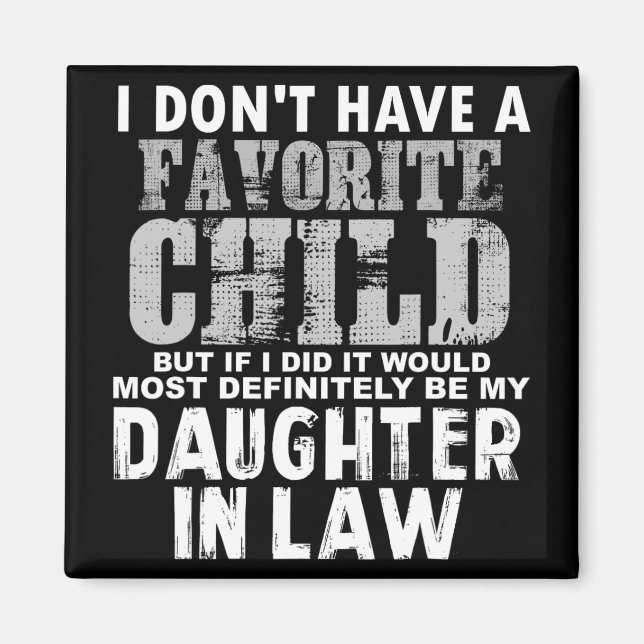 Íman Não tenha uma criança favorita, mas se eu tivesse  (Frente)