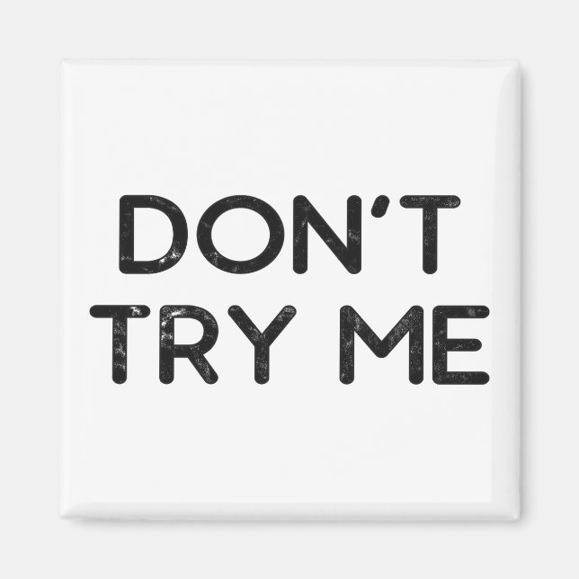 Íman Não tente teclar papel (Frente)