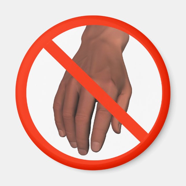 Íman Não Toque! (Frente)