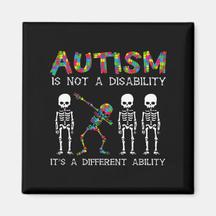 Íman Não Uma Deficiência Diferente Capacidade Autismo D