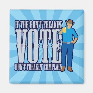 Íman Não VOTE Não Reclamar