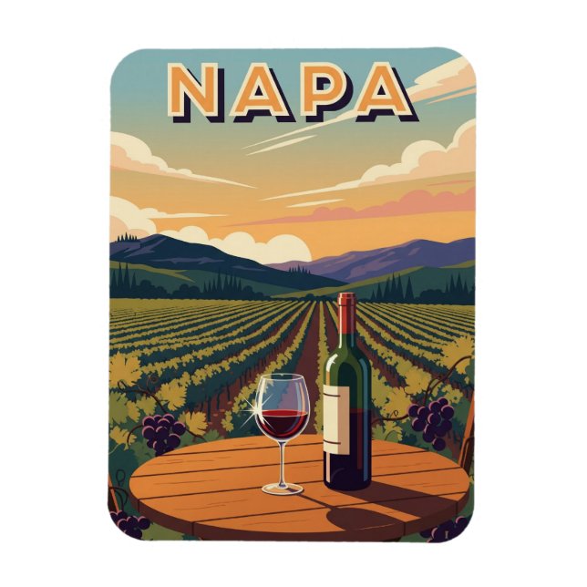 Íman Napa Valley California (Vertical)