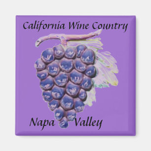 Íman Napa Valley, região vinícola de Califórnia