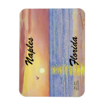 NAPLES.FLORIDA FLEXÍVEL FOTO MAGNET