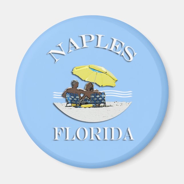 Íman Naples Florida Magnet (Frente)