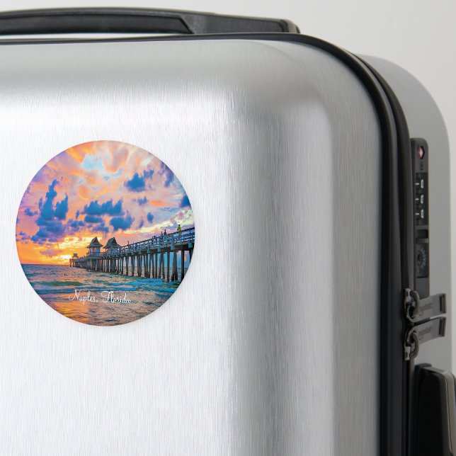 Íman Naples, Florida scenic photograph, (In Situ (Luggage))